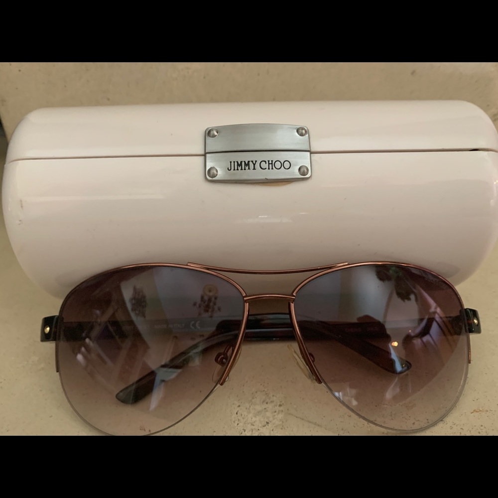 Jimmy Choo Aviator Sunglasses. 125 CHER/S 0NLQ